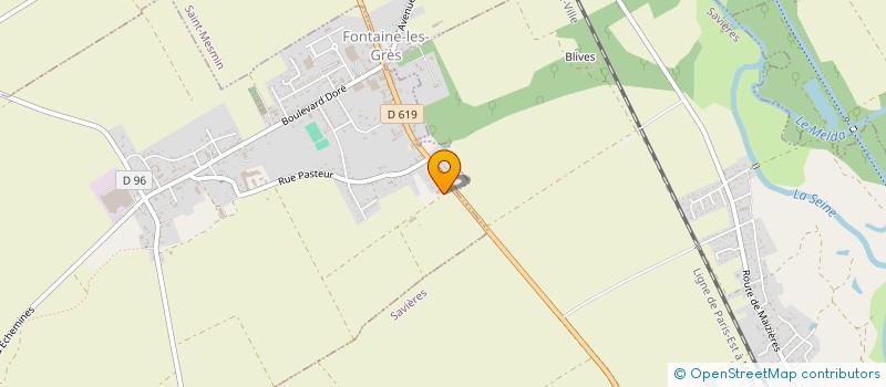 localisation de l'entreprise ETS LARBALETIER à FONTAINE-LES-GRES