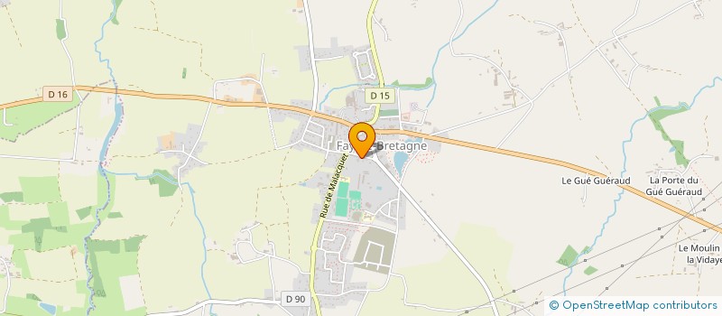 localisation de l'entreprise ETS LAURENT JACQUES à FAY-DE-BRETAGNE