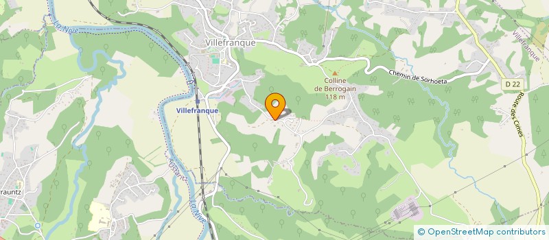 localisation de l'entreprise ETS LAXAGUE à VILLEFRANQUE