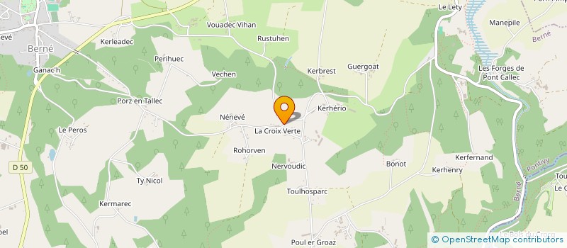 localisation de l'entreprise ETS LE BOURLAGAT à BERNE