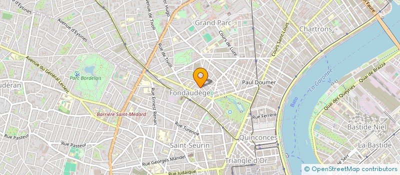 localisation de l'entreprise ETS LEFEVRES ET FILS à BORDEAUX