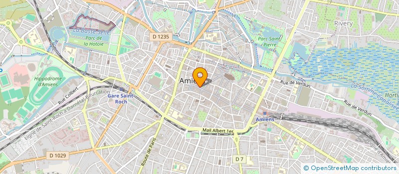 localisation de l'entreprise ETS LEGRIS  AMIENS