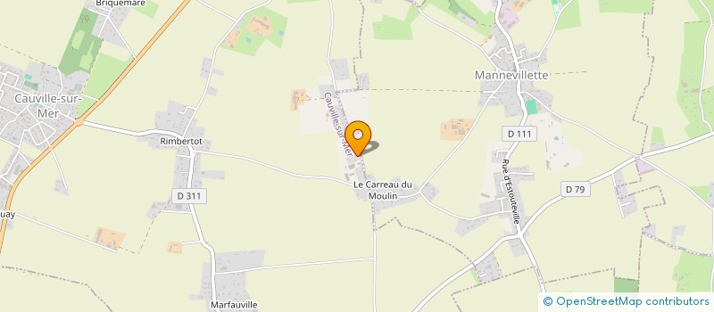 localisation de l'entreprise ETS LEMAISTRE PERE ET FILS à OCTEVILLE-SUR-MER
