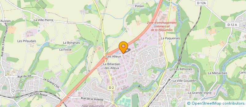 localisation de l'entreprise ETS LEMOINE  TADEN