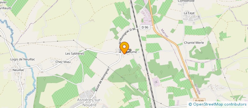 localisation de l'entreprise ETS LEPIECE JEREMY à BOUEX