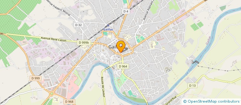localisation de l'entreprise ETS LESOURD ET FILS à GAILLAC