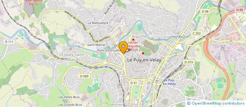 localisation de l'entreprise ETS LIABEUF à LE PUY-EN-VELAY