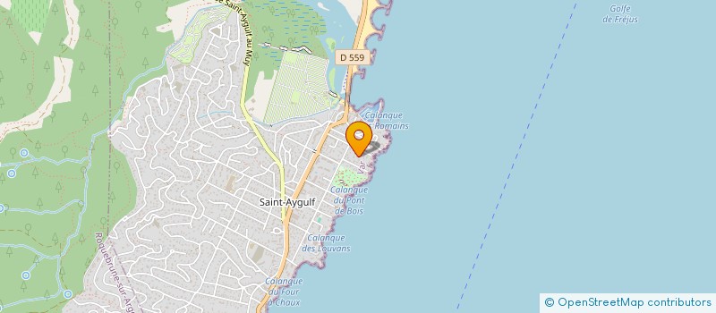 localisation de l'entreprise ETS LIPRANDI à FREJUS