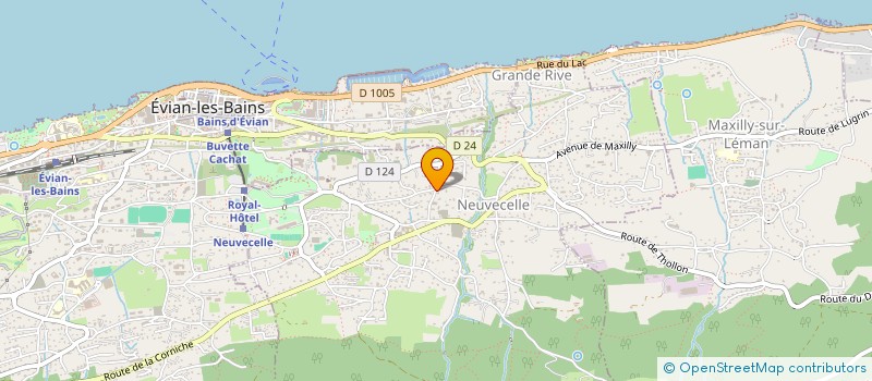 localisation de l'entreprise ETS LORIDANT FRERES à NEUVECELLE