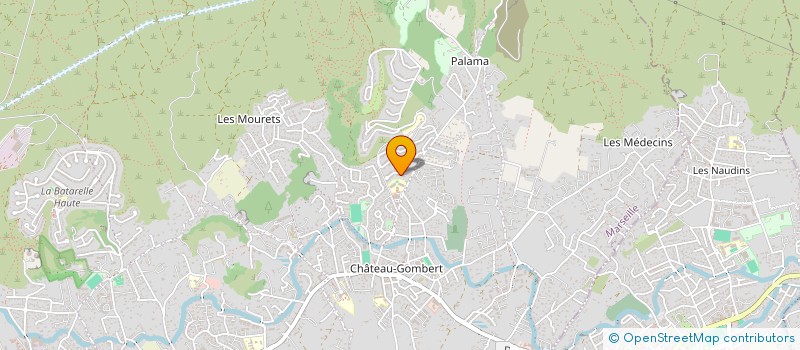 localisation de l'entreprise ETS LUCIANI PAYSAGISTE à MARSEILLE
