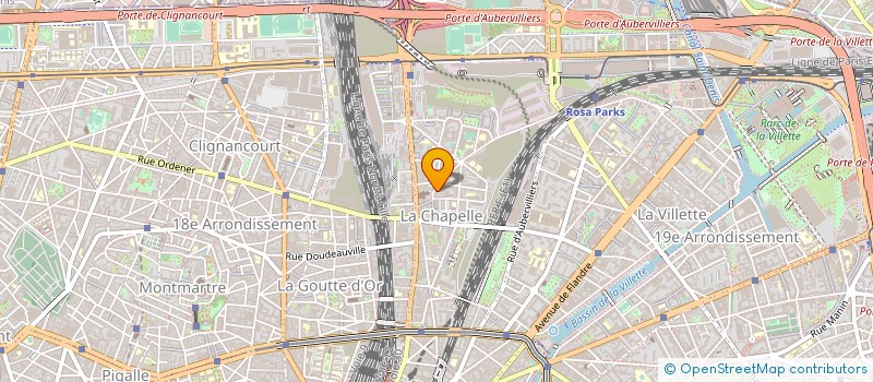 localisation de l'entreprise ETS LUDIPRIM DI COSTANZO & CIE à PARIS