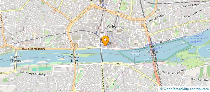 localisation de l'entreprise ETS LUDWIG CARRE à ORLEANS