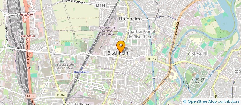 localisation de l'entreprise ETS MACHART DEGREMONT  BISCHHEIM