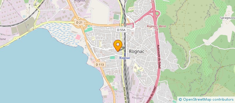 localisation de l'entreprise ETS MAIORANA ET FILS à ROGNAC