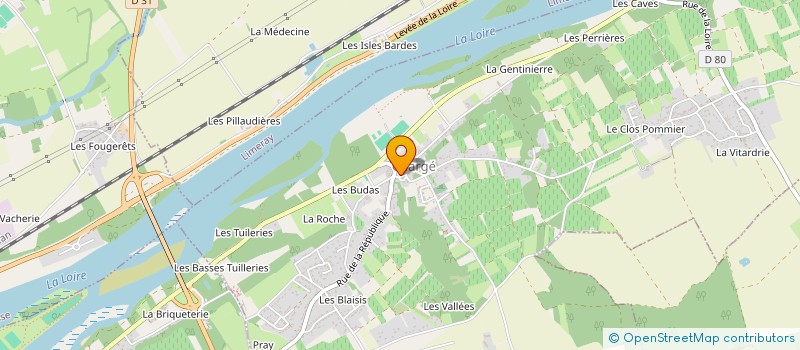localisation de l'entreprise ETS MANUEL COELHO à CHARGE