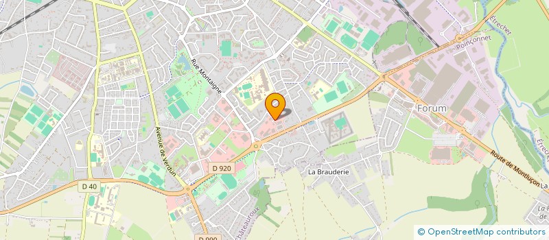 localisation de l'entreprise ETS MAQUIN GERARD à CHATEAUROUX