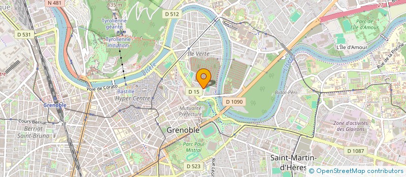 localisation de l'entreprise ETS MARASCHIN MARBRERIE GRENOBLOISE à GRENOBLE