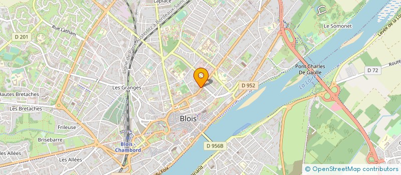 localisation de l'entreprise ETS MARC PEIGNE à BLOIS