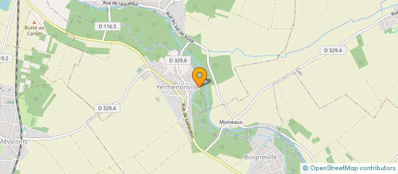 localisation de l'entreprise ETS MARCEL DUTHION ET CIE à YERMENONVILLE