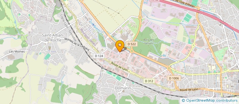 localisation de l'entreprise ETS MARCEL GANDIT  BOURGOIN-JALLIEU