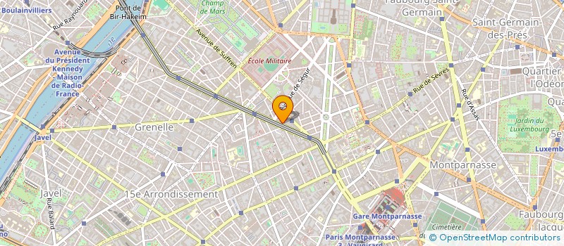 localisation de l'entreprise ETS MARIE CECILE à PARIS