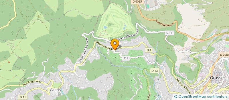 localisation de l'entreprise ETS MASSA à GRASSE