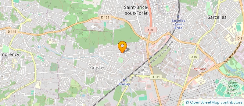localisation de l'entreprise ETS MAYER à GROSLAY