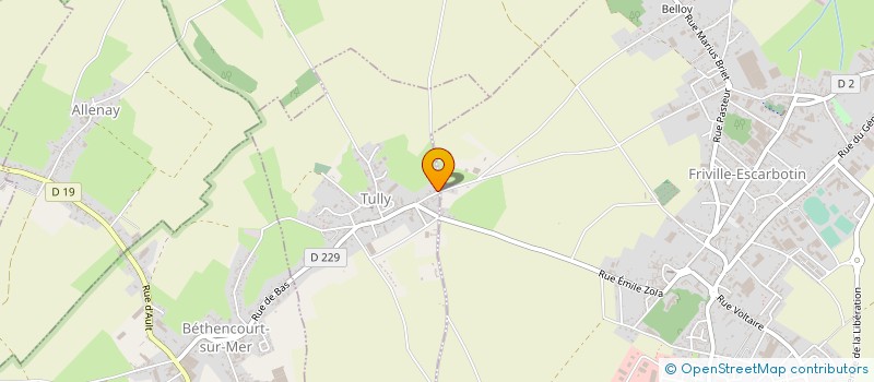 localisation de l'entreprise ETS MEAUX ET FILS à TULLY