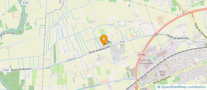 localisation de l'entreprise ETS MEDINA  MONTEUX