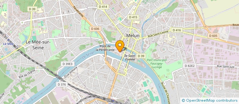 localisation de l'entreprise ETS MELUN ETUDES FINANC INDUSTR COMMERC à MELUN