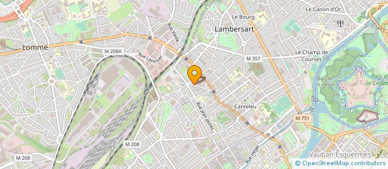 localisation de l'entreprise ETS MICHEL GUSMINI à LILLE