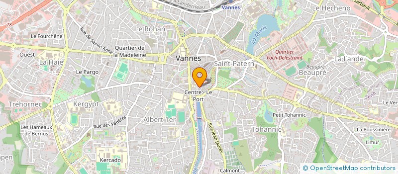 localisation de l'entreprise ETS MICHEL PIERRE S A R L à VANNES