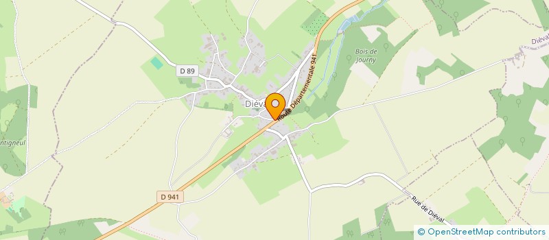 localisation de l'entreprise ETS MILLECAMPS  DIEVAL