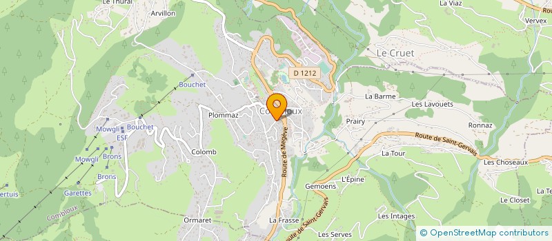 localisation de l'entreprise ETS MILLION ET PERRIN  COMBLOUX