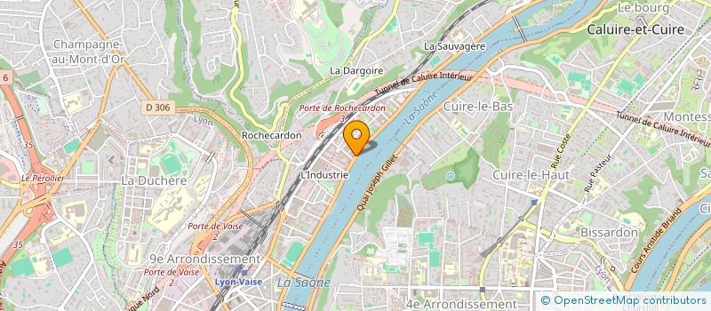 localisation de l'entreprise ETS MOREL SALAVERT à LYON