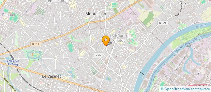 localisation de l'entreprise ETS NAEL GERVAIS  CHATOU