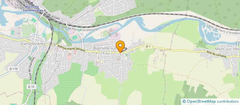 localisation de l'entreprise ETS NICOLAS JOLY à BLAINVILLE-SUR-L'EAU