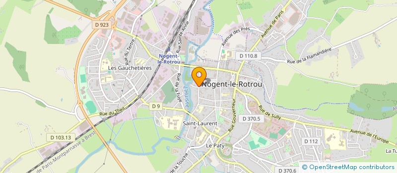 localisation de l'entreprise ETS NICOLAS SOPHIE à NOGENT-LE-ROTROU
