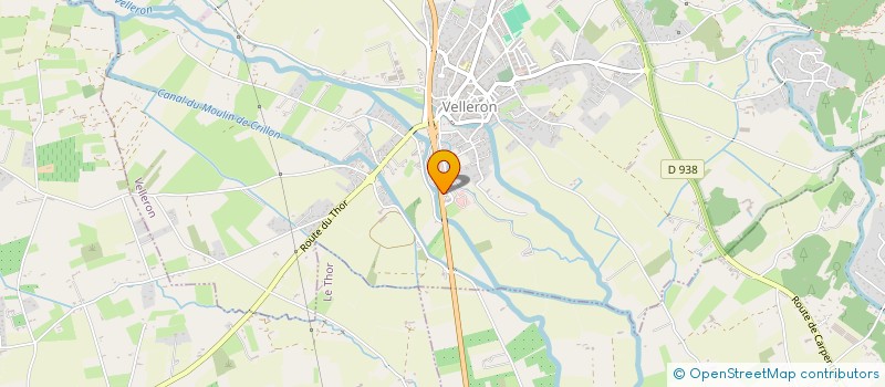 localisation de l'entreprise ETS NIKOLOV  VELLERON