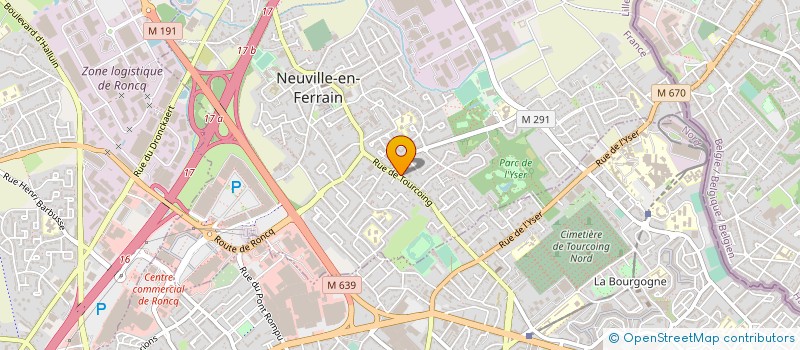 localisation de l'entreprise ETS NOTTEAU BOUCHERIE NEUVILLOISE à NEUVILLE-EN-FERRAIN