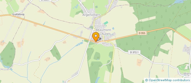 localisation de l'entreprise ETS OBRECHT à BEAUMONT-LES-AUTELS