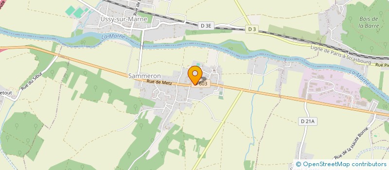 localisation de l'entreprise ETS OVIDIU  SAMMERON