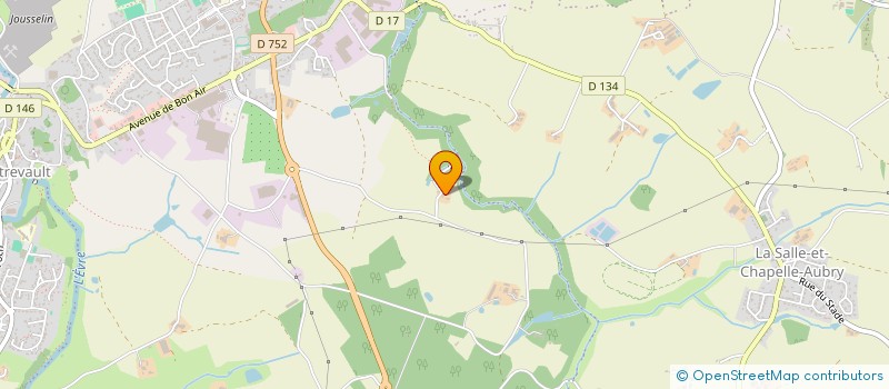 localisation de l'entreprise ETS PASQUIER BRUNO à BEAUPREAU-EN-MAUGES