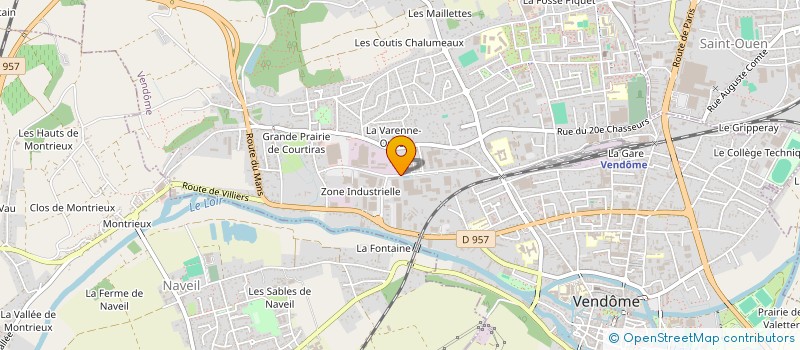 localisation de l'entreprise ETS PATAULT  VENDOME