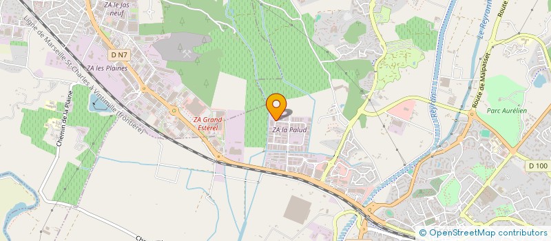 localisation de l'entreprise ETS PATRICK PARIS à FREJUS