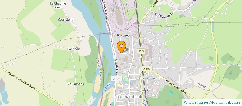 localisation de l'entreprise ETS PERRIN à FOURCHAMBAULT