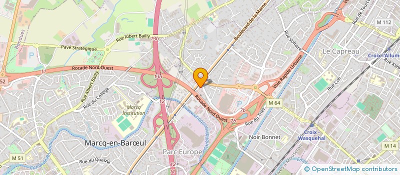 localisation de l'entreprise ETS PETITPREZ ET LAMBAERE à LA CHAPELLE-D'ARMENTIERES