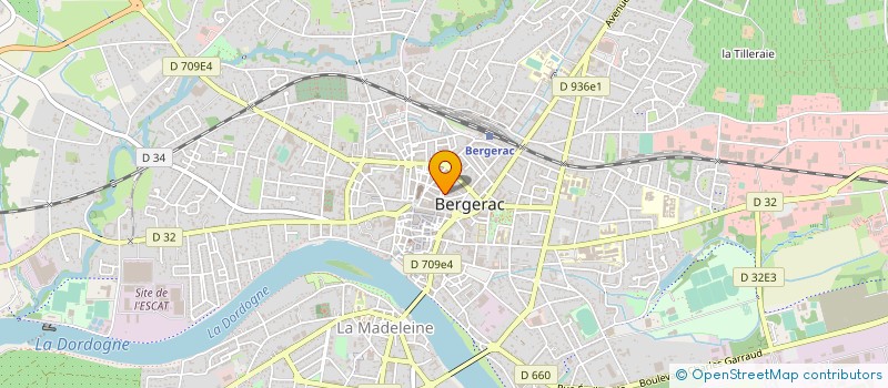 localisation de l'entreprise ETS PEYRICHOU à BERGERAC