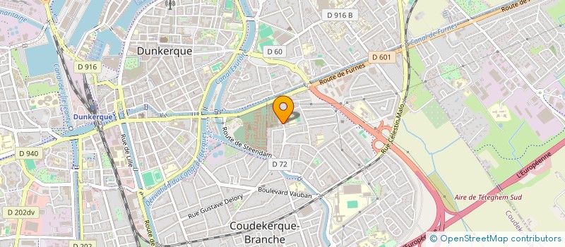 localisation de l'entreprise ETS PICHON à COUDEKERQUE-BRANCHE