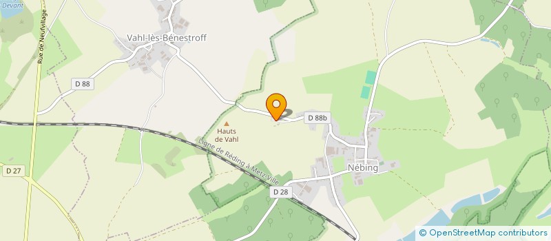 localisation de l'entreprise ETS PIERRON  NEBING